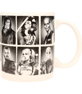 Taza Personajes Escuadrón Suicida Suicide Squad DC Cerámica 320 mls