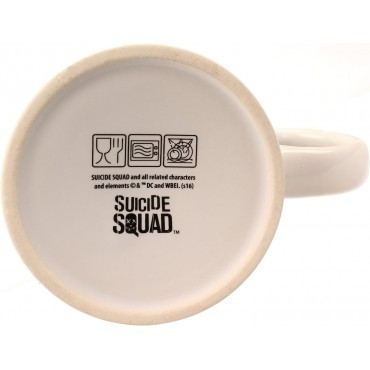 Taza Personajes Escuadrón Suicida Suicide Squad DC Cerámica 320 mls