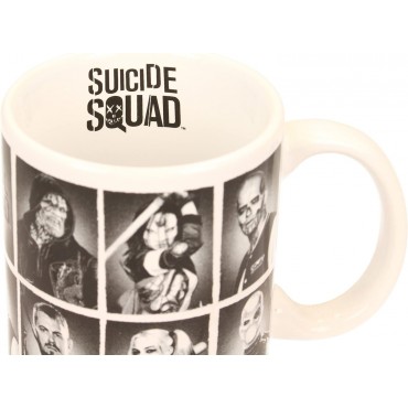 Taza Personajes Escuadrón Suicida Suicide Squad DC Cerámica 320 mls
