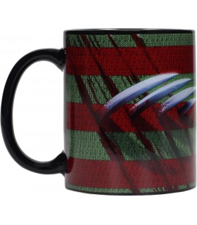 Taza Colores Freddy Krueger Pesadilla En Elm Street Cerámica 320 mls