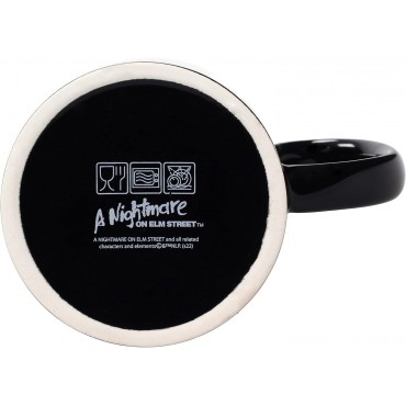 Taza Colores Freddy Krueger Pesadilla En Elm Street Cerámica 320 mls 