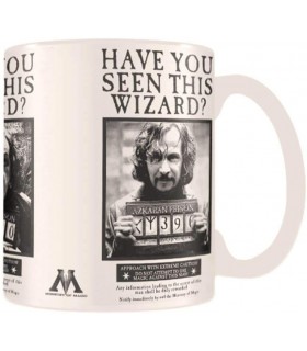 Taza Cambiante Cartel Se Busca Sitius Black Harry Potter Cerámica 320 mls