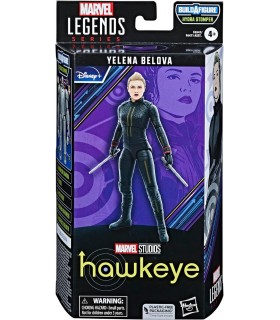 Figura Yelena Belova Hawkeye Marvel Legends Articulada 15 cms