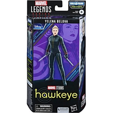 Figura Yelena Belova Hawkeye Marvel Legends Articulada 15 cms
