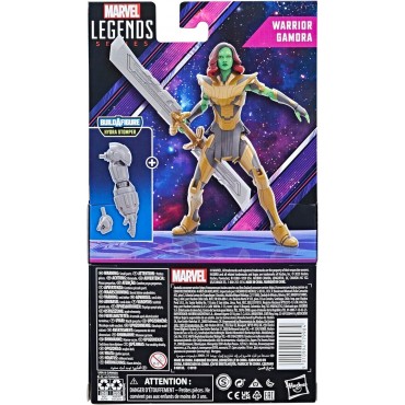 Figura Warrior Gamora What If…? Marvel Legends Articulada 15 cms