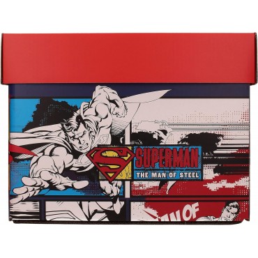 Caja Cómics Superman Man Of Steel DC 