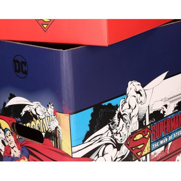 Caja Cómics Superman Man Of Steel DC
