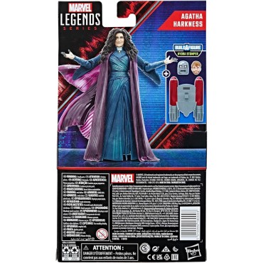 Figura Agatha Harkness Wandavision Marvel Legends Articulada 15 cms