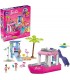 Kit De Construcción Barbie Malibú Dream Boat Barco De Ensueño 317 Piezas