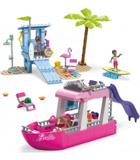 Kit De Construcción Barbie Malibú Dream Boat Barco De Ensueño 317 Piezas