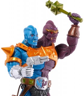 Figura Two Bad Masters Of The Universe New Eternia Masterverse Articulada 20 cms