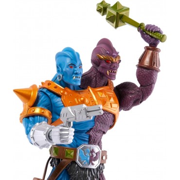 Figura Two Bad Masters Of The Universe New Eternia Masterverse Articulada 20 cms