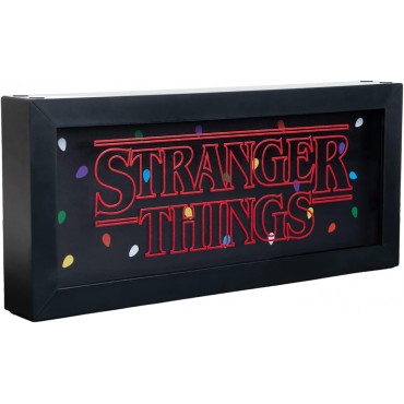 Lámpara Letrero Stranger Things Logo Upside Down 32 cms