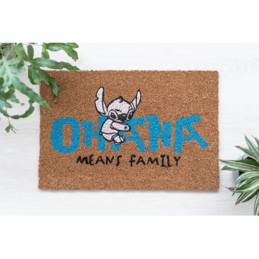 Felpudo Ohana Means Family Lilo & Stitch Disney 60 x 40 cms