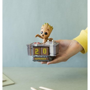 Calendario Perpetuo Baby Groot Yo Soy Groot Guardianes De La Galaxia Marvel 13 cms