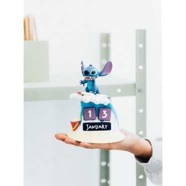 Calendario Perpetuo 3D Stitch Surfero Lilo & Stitch Disney 15 cms