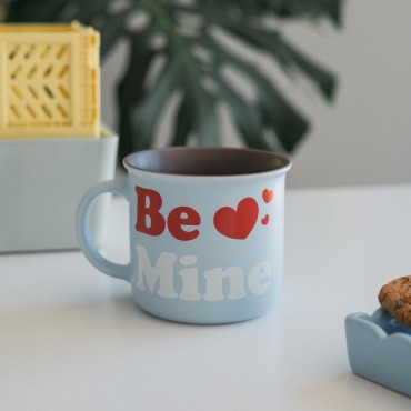 Taza Be Mine Pusheen The Cat Cerámica 380 mls