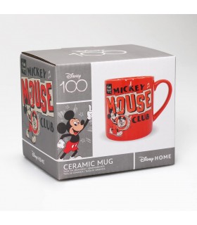 Taza Mickey Mouse Howdy Folks 100 Aniversario Disney Cerámica 315 mls