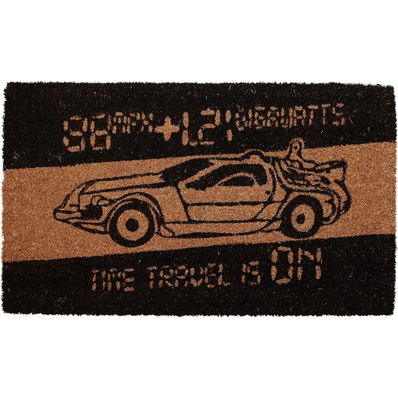 Felpudo DeLorean Regreso Al Futuro Back To The Future 60 x 40 cms
