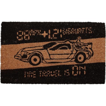 Felpudo DeLorean Regreso Al Futuro Back To The Future 60 x 40 cms