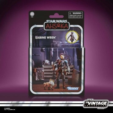 Figura Sabine Wren Star Wars Ahsoka Vintage 9,5 cms