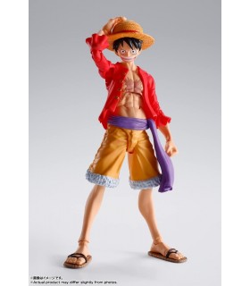 Figura Monkey D. Luffy Raid Of Onigashima One Piece Articulada 14,5 cms