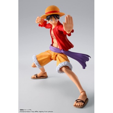 Figura Monkey D. Luffy Raid Of Onigashima One Piece Articulada 14,5 cms