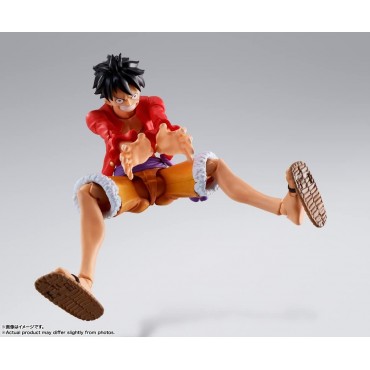 Figura Monkey D. Luffy Raid Of Onigashima One Piece Articulada 14,5 cms