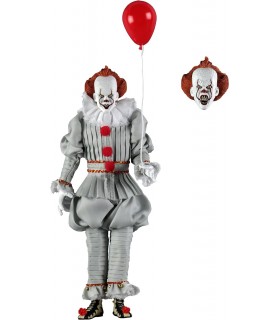 Figura Pennywise Clothed Con Ropa It 2017 Articulada 20 cms