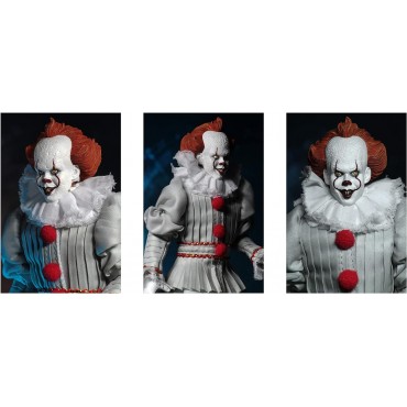Figura Pennywise Clothed Con Ropa It 2017 Articulada 20 cms