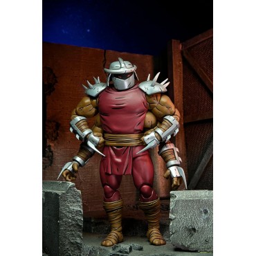 Figuras Shredder Y Mini Shredder TMNT Las Tortugas Ninja Articuladas 17 cms Y 7 cms