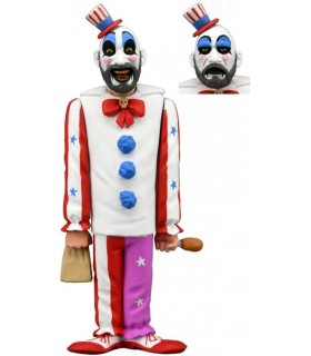 Figura Capitán Spaulding La Casa De Los 1.000 Cadáveres Toony Terrors 15 cms