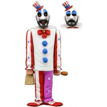 Figura Capitán Spaulding La Casa De Los 1.000 Cadáveres Toony Terrors 15 cms