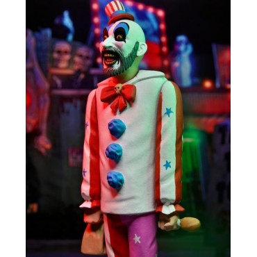 Figura Capitán Spaulding La Casa De Los 1.000 Cadáveres Toony Terrors 15 cms