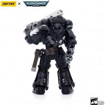 Figura Iron Hands Assault Intercessors Sergeant Kalock Warhammer 40000 Articulada 12 cms