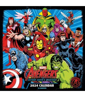 Calendario 2024 Avengers Beyond Earth's Mightiest 30 x 30 cms