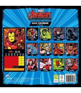 Calendario 2024 Avengers Beyond Earth's Mightiest 30 x 30 cms