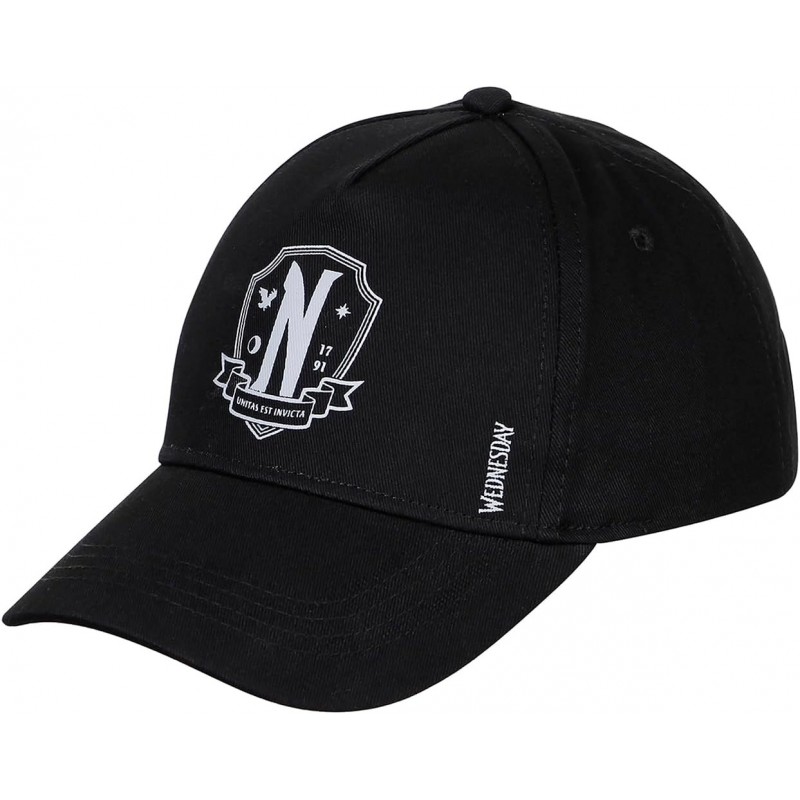 Gorra Wednesday Miércoles Addams Colegio 