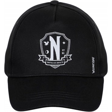Gorra Wednesday Miércoles Addams Colegio 