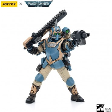 Figura Astra Mlitarum 55th Kappic Eagles Tempestus Scions Tempestor Warhammer 40000 Articulada 12 cms