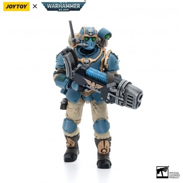 Figura Astra Militarum 55th Kappic Eagles Tempestus Scions Plasma Gunner Warhammer 40000 Articulada 12 cms