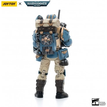 Figura Astra Militarum 55th Kappic Eagles Tempestus Scions Plasma Gunner Warhammer 40000 Articulada 12 cms