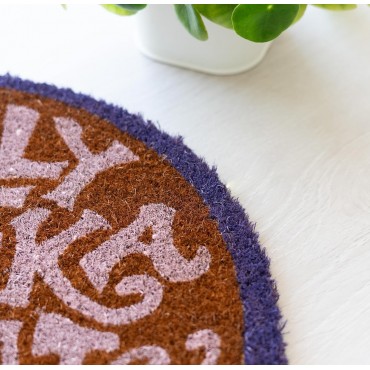 Felpudo Charlie Y La Fabrica De Chocolate Logo Redondo 50 x 50 cms