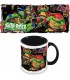 Taza Las Tortugas Ninja Mutant Mayhem Poses Cerámica 315 mls