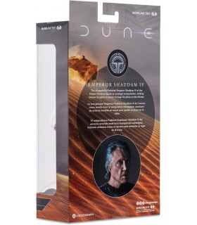 Figura Emperador Shaddam IV Dune Parte 2 Articulada 18 cms