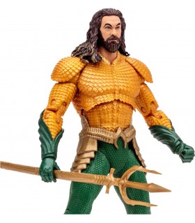 Figura Aquaman Aquaman Y El Reino Perdido DC Articulada 18 cms