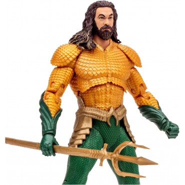 Figura Aquaman Aquaman Y El Reino Perdido DC Articulada 18 cms