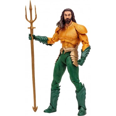 Figura Aquaman Aquaman Y El Reino Perdido DC Articulada 18 cms