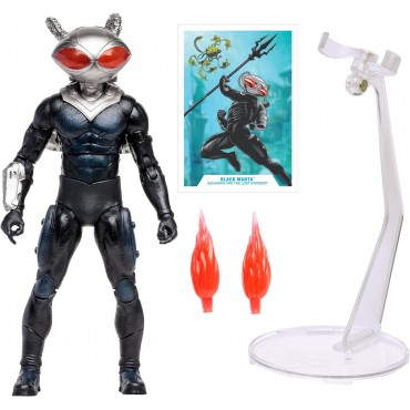 Figura Black Manta Aquaman Y El Reino Perdido DC 18 cms