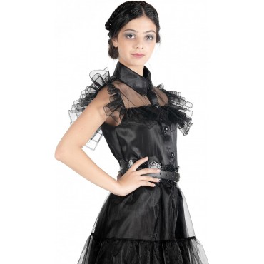 Disfraz Vestido De Baile Wednesday Addams Miércoles Addams Talla M
